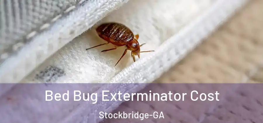  Bed Bug Exterminator Cost Stockbridge-GA