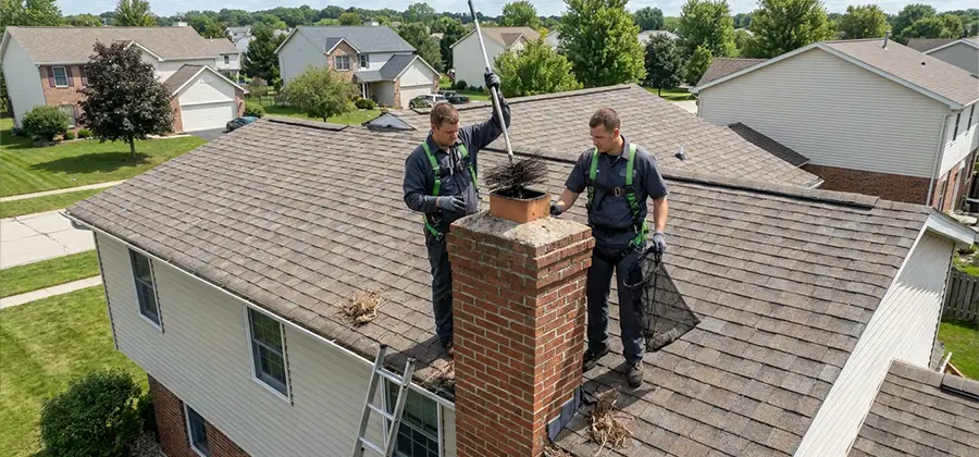Bird Removal From Chimney in Stockbridge
