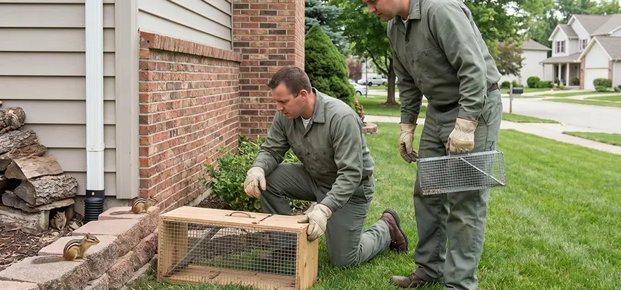 Remove Chipmunks From Yard in Stockbridge