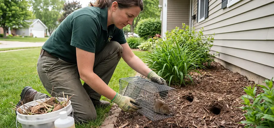 Organic Vole Control in Stockbridge